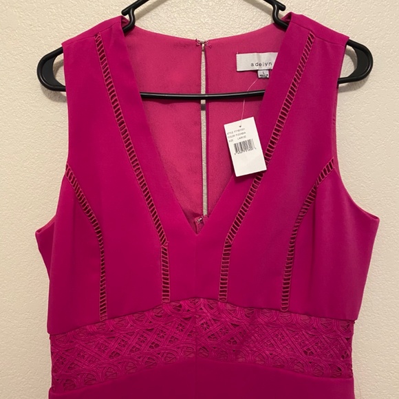 Adelyn Rae Pink Jumpsuit - Picture 3 of 8